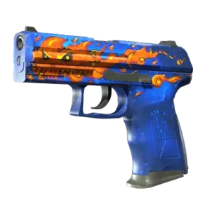 StatTrak™ P2000 | Fire Elemental (Minimal Wear)