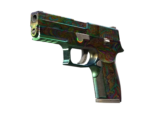StatTrak™ P250 | Visions (Battle-Scarred)