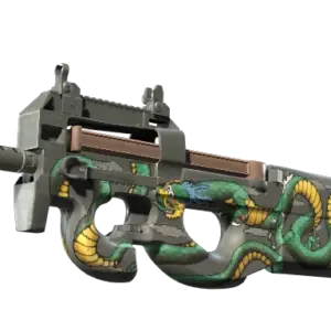 StatTrak™ P90 | Emerald Dragon (Minimal Wear)