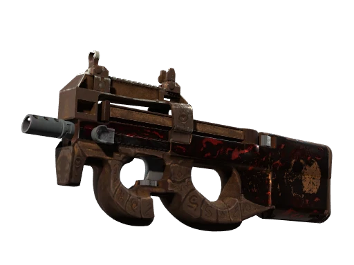 StatTrak™ P90 | Shallow Grave (Battle-Scarred)