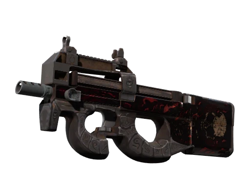 StatTrak™ P90 | Shallow Grave (Well-Worn)