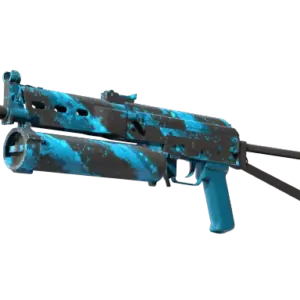 StatTrak™ PP-Bizon | Blue Streak (Minimal Wear)