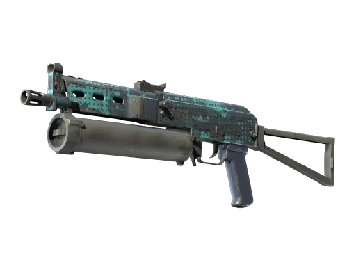 StatTrak™ PP-Bizon | Cobalt Halftone (Field-Tested)