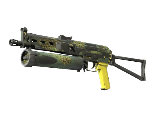 StatTrak™ PP-Bizon | Jungle Slipstream (Well-Worn)