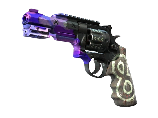 StatTrak™ R8 Revolver | Crazy 8 (Minimal Wear)