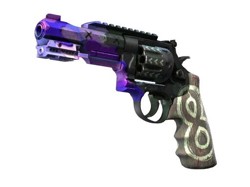 StatTrak™ R8 Revolver | Crazy 8 (Well-Worn)