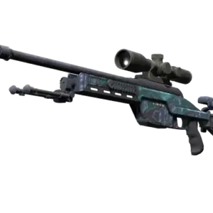 StatTrak™ SSG 08 | Mainframe 001 (Battle-Scarred)