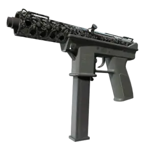 StatTrak™ Tec-9 | Cut Out (Well-Worn)