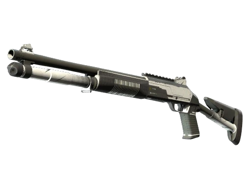 StatTrak™ XM1014 | Black Tie (Well-Worn)