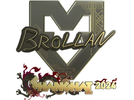 Sticker | Brollan (Gold) | Shanghai 2024