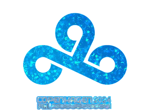 Sticker | Cloud9 (Glitter) | Copenhagen 2024