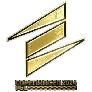 Sticker | ECSTATIC (Gold) | Copenhagen 2024