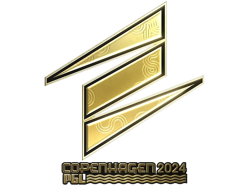 Sticker | ECSTATIC (Gold) | Copenhagen 2024