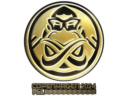 Sticker | ENCE (Gold) | Copenhagen 2024