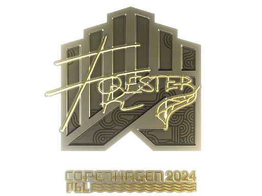 Sticker | Forester (Gold) | Copenhagen 2024