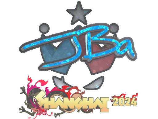 Sticker | JBa (Glitter) | Shanghai 2024