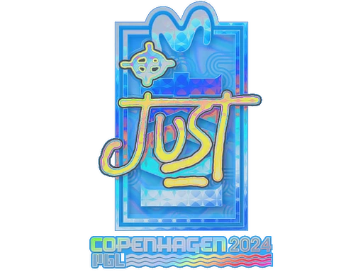 Sticker | JUST (Holo) | Copenhagen 2024