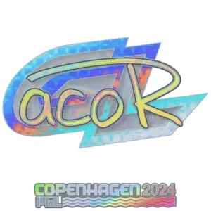 Sticker | acoR (Holo) | Copenhagen 2024