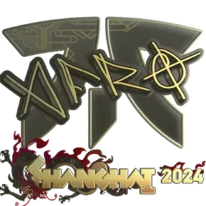 Sticker | afro (Gold) | Shanghai 2024