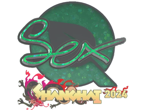 Sticker | dexter (Glitter) | Shanghai 2024