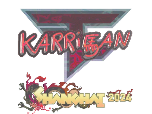Sticker | karrigan (Holo) | Shanghai 2024