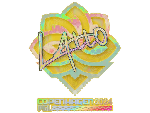 Sticker | latto (Holo) | Copenhagen 2024