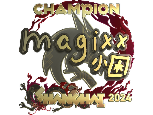 Sticker | magixx (Gold, Champion) | Shanghai 2024