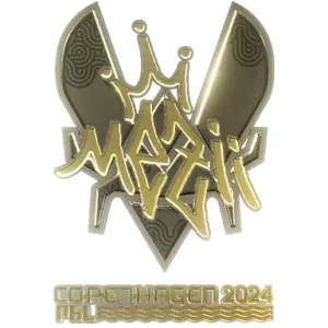 Sticker | mezii (Gold) | Copenhagen 2024