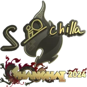 Sticker | s-chilla (Gold) | Shanghai 2024