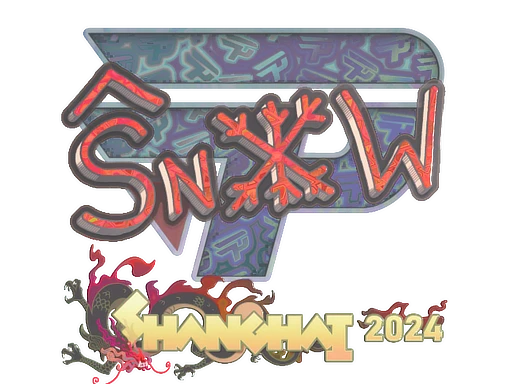 Sticker | snow (Holo) | Shanghai 2024