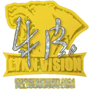 Sticker | z4KR (Glitter) | Copenhagen 2024