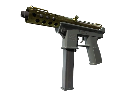 Tec-9 | Brass (Well-Worn)