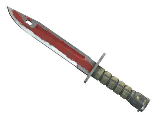 ★ Bayonet | Crimson Web (Battle-Scarred)
