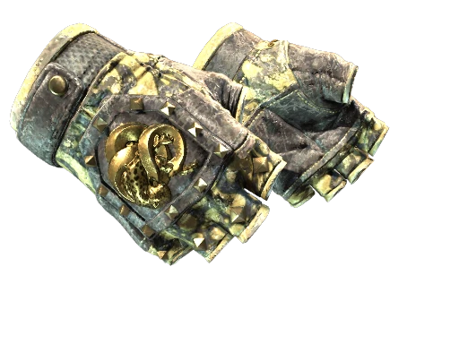 ★ Broken Fang Gloves | Yellow-banded (Battle-Scarred)