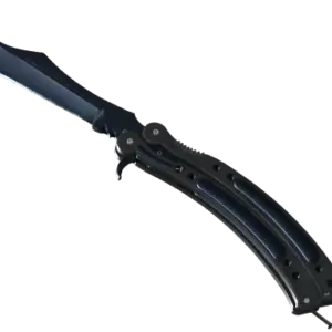 ★ Butterfly Knife | Blue Steel (Battle-Scarred)