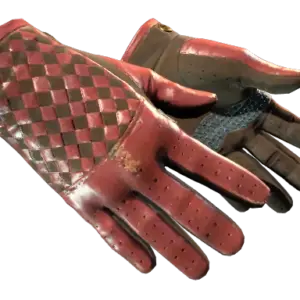 ★ Driver Gloves | Crimson Weave (Well-Worn)