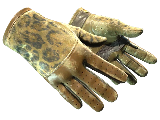 ★ Driver Gloves | Queen Jaguar (Battle-Scarred)