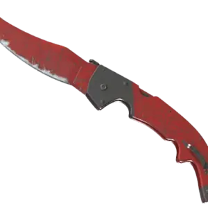 ★ Falchion Knife | Crimson Web (Well-Worn)