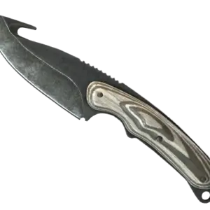★ Gut Knife | Black Laminate (Well-Worn)