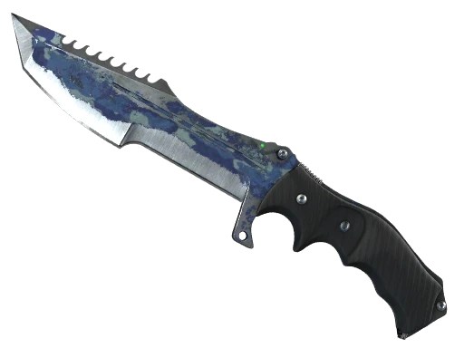 ★ Huntsman Knife | Bright Water (Battle-Scarred)