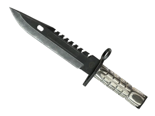 ★ M9 Bayonet | Black Laminate (Well-Worn)