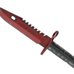 ★ M9 Bayonet | Crimson Web (Well-Worn)