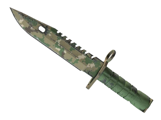 ★ M9 Bayonet | Forest DDPAT (Well-Worn)