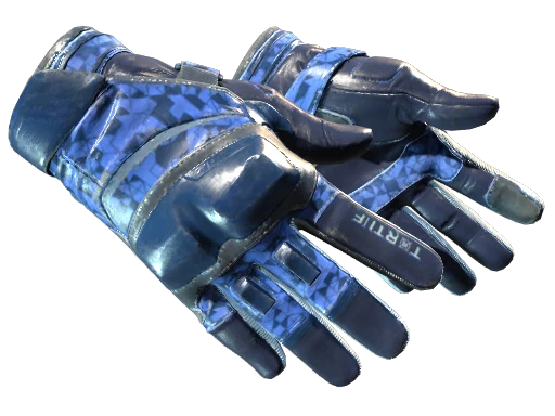 ★ Moto Gloves | Polygon (Well-Worn)