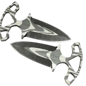 ★ Shadow Daggers | Black Laminate (Well-Worn)