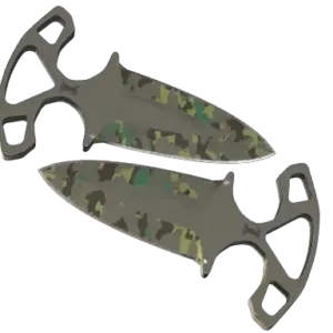 ★ Shadow Daggers | Boreal Forest (Well-Worn)