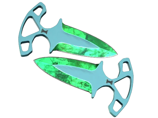 ★ Shadow Daggers | Gamma Doppler Emerald (Factory New)