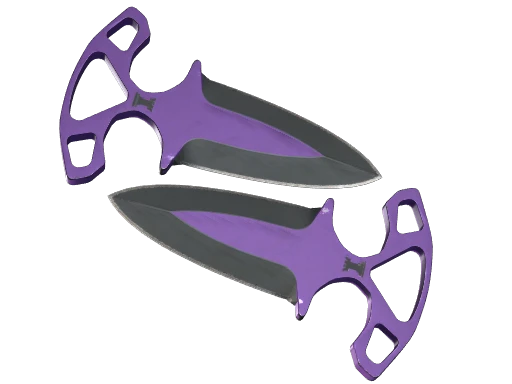★ Shadow Daggers | Ultraviolet (Well-Worn)