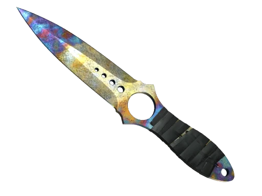 ★ Skeleton Knife | Case Hardened (Battle-Scarred)