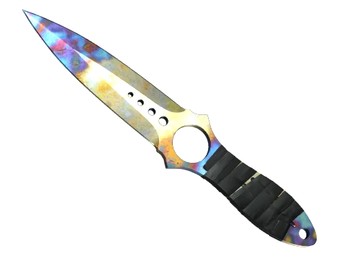 ★ Skeleton Knife | Case Hardened (Well-Worn)